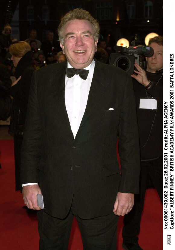 Albert Finney - BAFTA Awards en 2001 à Londres