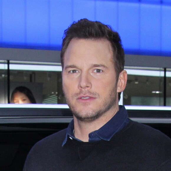 Chris Pratt, en promotion pour "La Grande Aventure Lego 2" (The Lego Movie 2: The Second Part) fait un passage à l'émission Good Morning America à New York le 5 février 2019.