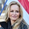 Adriana Karembeu, marraine de la 11e édition de l'Africa Eco Race, donne le départ du Rallye le 30 décembre 2018 à Monaco. © Bruno Bebert/Bestimage