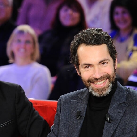 Exclusif - Arnaud Tsamere et Ben (Cédric Ben Abdallah) - Enregistrement de l'émission "Vivement Dimanche prochain" présentée par M. Drucker et diffusée le 17 février 2019. © Guillaume Gaffiot/Bestimage