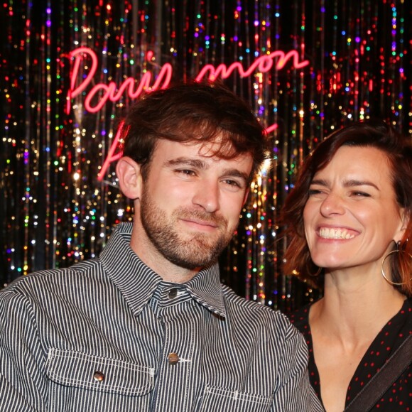 Fauve Hautot et son compagnon Jules Renault lors du gala de charité le grand bal "ParAmour' à l'hôtel de ville de Paris, France, le 14 février 2019. L'ensemble des bénéfices récoltés lors de la soirée seront reversés à la lutte contre le sida. © Denis Guignebourg/Bestimage