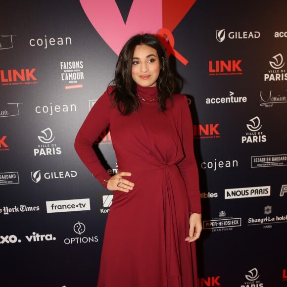 Camélia Jordana lors du gala de charité le grand bal "ParAmour' à l'hôtel de ville de Paris, France, le 14 février 2019. L'ensemble des bénéfices récoltés lors de la soirée seront reversés à la lutte contre le sida. © Denis Guignebourg/Bestimage