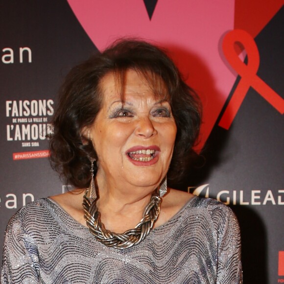 Claudia Cardinale lors du gala de charité le grand bal "ParAmour' à l'hôtel de ville de Paris, France, le 14 février 2019. L'ensemble des bénéfices récoltés lors de la soirée seront reversés à la lutte contre le sida. © Denis Guignebourg/Bestimage