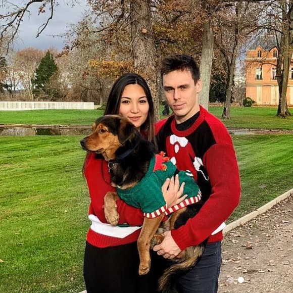 Louis Ducruet et sa fiancée Marie Chevallier - Instagram