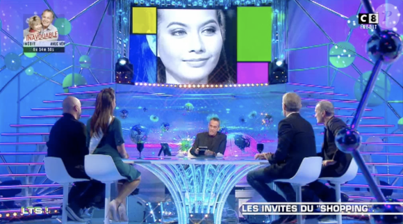 Miss France 2019, Vaimalama Chavas, invitée dans l'émission "Les Terriens du samedi" - Samedi 16 février 2019, C8