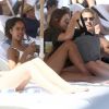 Malia Obama se relaxe avec ses amies sur une plage de Miami. Le 16 février 2019.