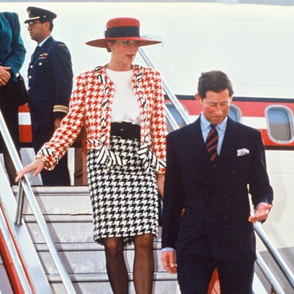 Lady Diana et le prince Charles en visite au Canada en octobre 1991.