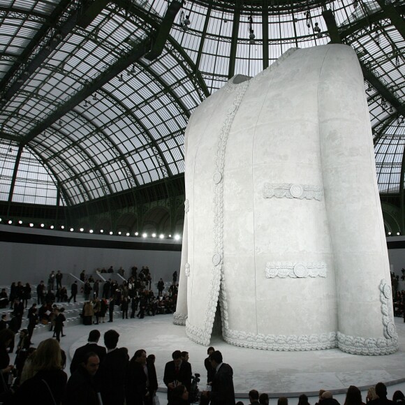 Défilé Chanel Haute-Couture printemps-été 2008 au Grand Palais, à Paris.