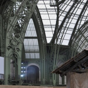 Défilé Chanel printemps-été 2010 au Grand Palais à Paris. 