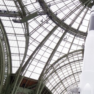 Défilé Chanel "Space Center", collection automne-hiver 2017-2018 au Grand Palais, Paris.