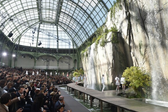 Défilé Chanel printemps-été 2018 au Grand Palais, à Paris. 