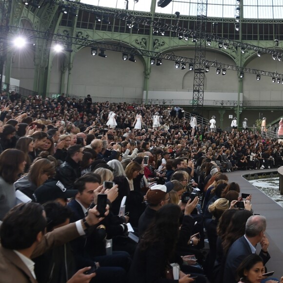 Défilé Chanel printemps-été 2018 au Grand Palais, à Paris. 