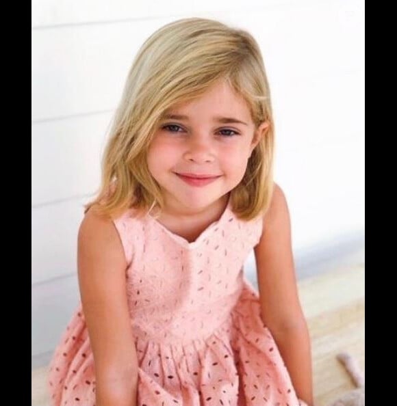 La princesse Leonore de Suède, photo publiée sur Instagram par sa mère la princesse Madeleine de Suède à l'occasion de son 5e anniversaire le 20 février 2019.