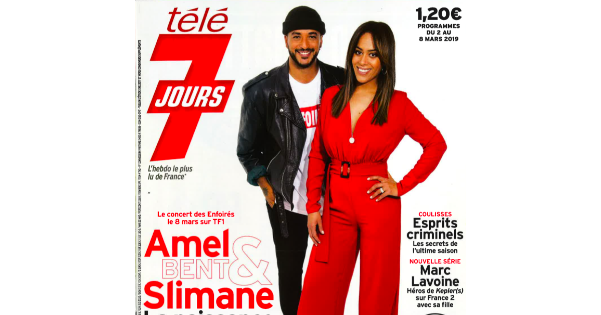 Télé 7 Jours Programme Télé Ce Soir Télé 7 jours, février 2019. - Purepeople