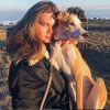 Camille Gottlieb et sa chienne Leonie, Instagram, février 2019