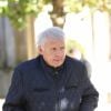 Patrick Poivre d'Arvor (PPDA) aux obsèques du journaliste, animateur de télévision et animateur de radio français Philippe Gildas en la salle de la Coupole au crématorium du cimetière du Père-Lachaise à Paris, France, le 5 novembre 2018.