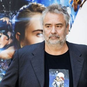 Luc Besson sur le photocall de son film "Valérian et la Cité des mille planètes" à Rome en Italie le 13 septembre 2017.