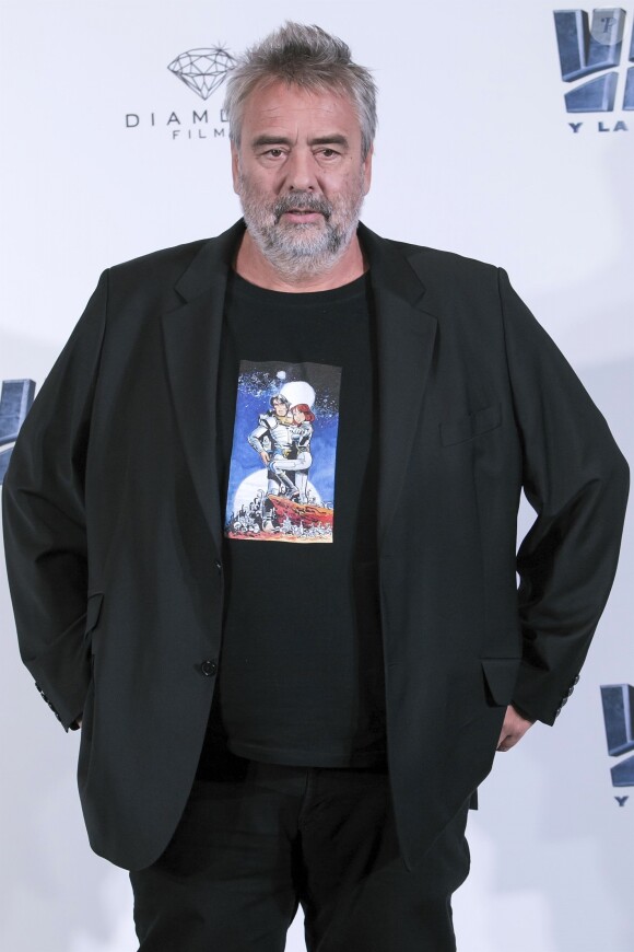 Luc Besson - Photocall du film 'Valerian And The City Of A Thousand Planets' à l'hôtel St. Regis au Mexique, le 2 août 2017.