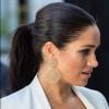 Le prince Harry, duc de Sussex et Meghan Markle, duchesse de Sussex, enceinte, en visite au "Andalusian Gardens" à Rabat lors de leur voyage officiel au Maroc, le 25 février 2019.  Britain's Prince Harry and Meghan, Duchess of Sussex hear about youth empowerment in Morocco from a number of young social entrepreneurs. TRH will see traditional Moroccan arts and crafts on display in the walled public garden amid exotic plants, flowers and fruit trees on 25th February 2019 in Rabat, Morocco.25/02/2019 - Rabat