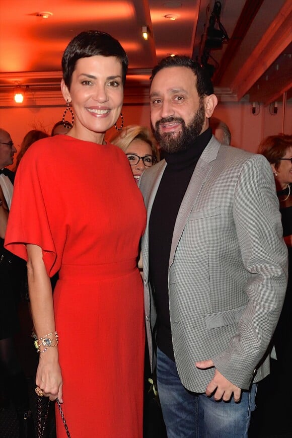 Exclusif - Cristina Cordula et Cyril Hanouna - Soirée de gala caritative pour le lancement du futur "Institut Rafaël" (Maison de l'après Cancer) au Pavillon d'Armenonville à Paris le 2 décembre 2017. © Erez Lichtfeld/Bestimage