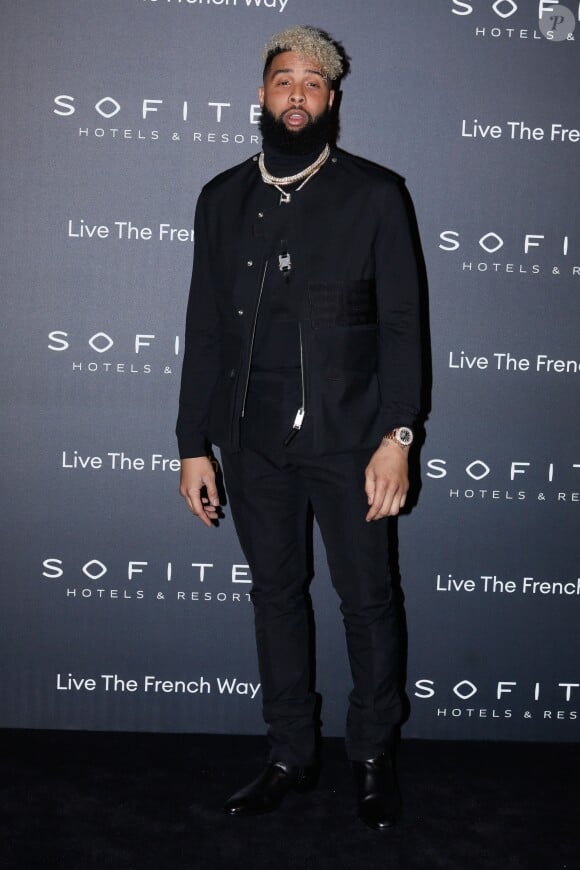 Odell Beckham Jr. - Soirée "La nuit by Sofitel" au pavillon Cambon à Paris, lors de la fashion week. Le 28 février 2019 © CVS-Veeren / Bestimage