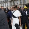 Naomi Campbell - Arrivée des people au défilé de mode Valentino collection prêt-à-porter Automne-Hiver 2019/2020 lors de la fashion week à Paris, le 3 mars 2019.