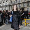 Alexa Chung - Arrivée des people au défilé de mode Valentino collection prêt-à-porter Automne-Hiver 2019/2020 lors de la fashion week à Paris, le 3 mars 2019.