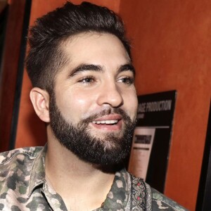 Exclusif - Kendji Girac pose dans les coulisses de l'Olympia à Paris le 9 février 2019. © Cédric Perrin/Bestimage (No Web - No Blog pour suisse et Belgique)  (No Web - No Blog pour suisse et Belgique)09/02/2019 - Paris