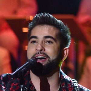 Exclusif - No Web - Kendji Girac - Enregistrement de l'émission "Les années bonheur" présentée par P.Sébastien, diffusée le 16 février sur France 2. Le 5 février 2019 © Giancarlo Gorassini / Bestimage  Exclusive - No Web No Blog pour Belgique et Suisse05/02/2019 - Paris