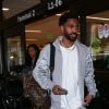 Exclusif - Big Sean et sa petite amie Jhené Aiko arrivent à l' aéroport de Los Angeles Le 13 avril 2018