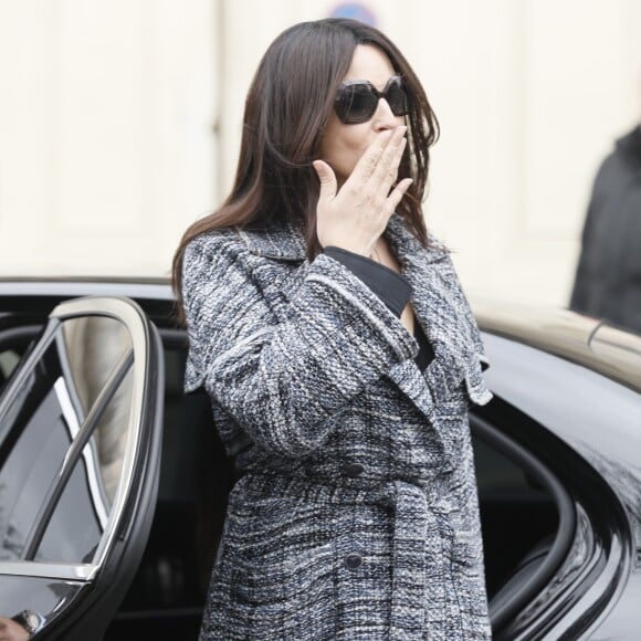 Monica Bellucci - Sorties du défilé de mode Prêt-à-Porter automne-hiver 2019/2020 "Chanel" à Paris. Le 5 mars 2019 © CVS-Veeren/Bestimage