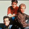 Luke Perry, Jason Priestley et Ian Ziering dans la série "Beverly Hills", avril 1993.