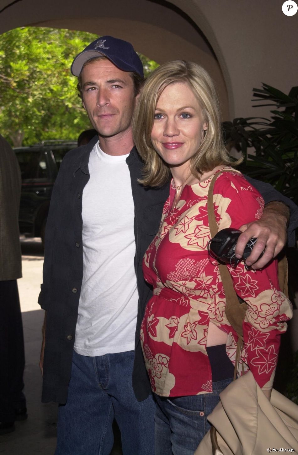 Jennie Garth et Luke Perry en 2002. Purepeople