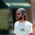 Luke Perry, Minnie Sharp et leurs fils Jack à Los Angeles le 6 août 2000.