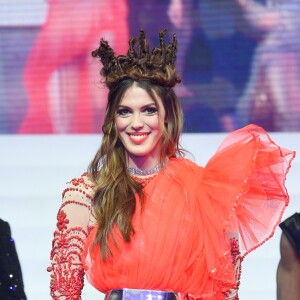 Exclusif - Iris Mittenaere (Miss France 2016 et Miss Univers 2016) - Participation exceptionnelle de Iris Mittenaere dans la revue Spectacle "Fashion Freak Show" aux Folies Bergère à Paris le 13 février 2019. © Coadic Guirec/Bestimage