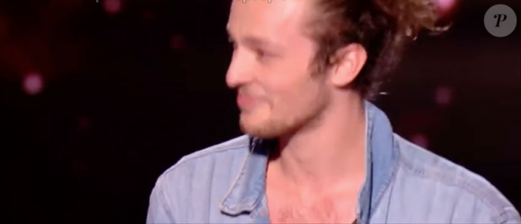 Anton dans "The Voice 8" sur TF1, le 9 mars 2019.