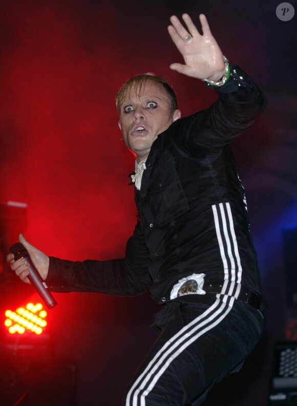 Keith Flint (The Prodigy) à Miami en 2009.