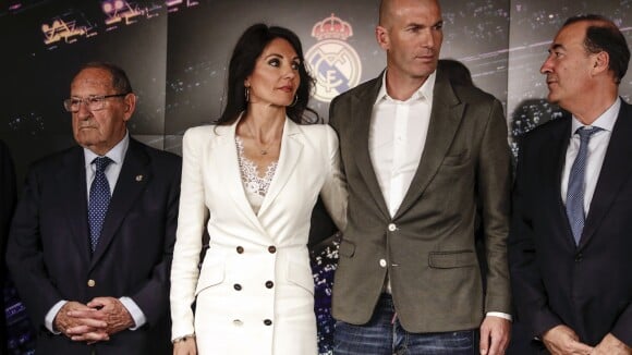 Zinédine Zidane de retour au Real Madrid : comblé devant son épouse Véronique