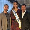 Exclusif - Philippe Bas, Vaimalama Chaves, Miss France 2019 et Bernard Montiel - Enregistrement des émissions "Animaux Stars" présentées par Bernard Montiel. Le 13 mars 2019 © Veeren / Bestimage