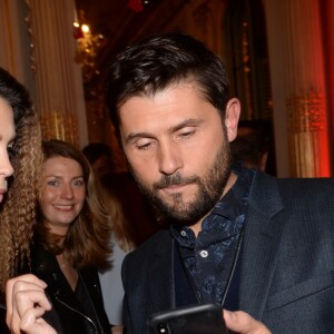 Iris Mittenaere et Christophe Beaugrand à la soirée de lancement la nouvelle collection Iris Mittenaere for Morgan (Morgandetoi), Sortie officielle le 03.04.2019, à La Maison des Centraliens à Paris, France, le 14 mars 2019. © Rachid Bellak/Bestimage