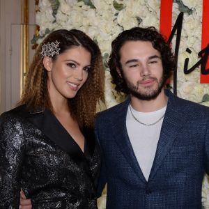 Iris Mittenaere et Anthony Colette à la soirée de lancement la nouvelle collection Iris Mittenaere for Morgan (Morgandetoi), Sortie officielle le 03.04.2019, à La Maison des Centraliens à Paris, France, le 14 mars 2019. © Rachid Bellak/Bestimage