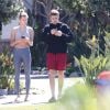 Justin Bieber et sa femme Hailey Bieber (née Baldwin) profitent du soleil à Laguna Beach. Los Angeles, le 16 mars 2019.