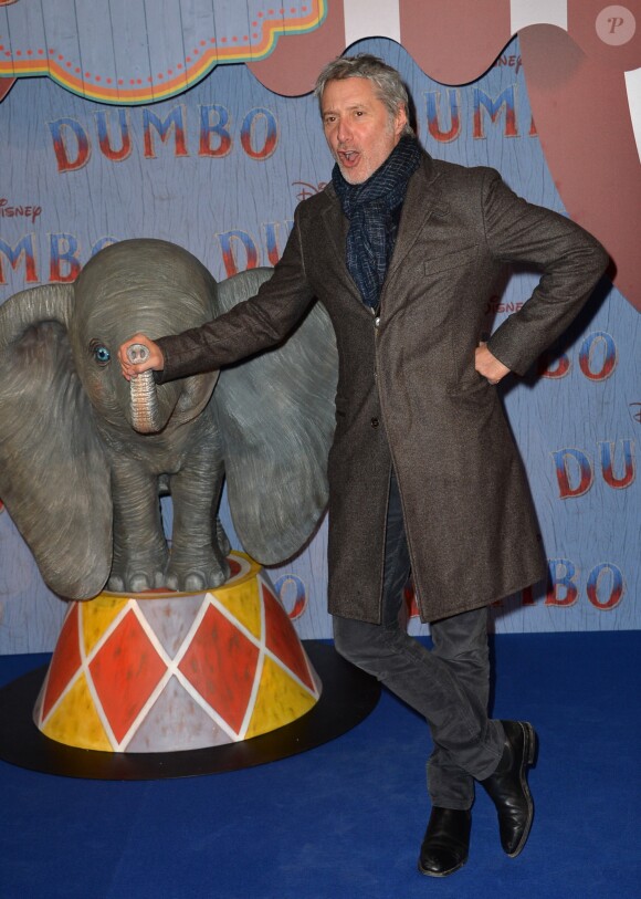 Antoine De Caunes - Première du film "Dumbo" au Grand Rex à Paris le 18 mars 2019. © CVS/Bestimage