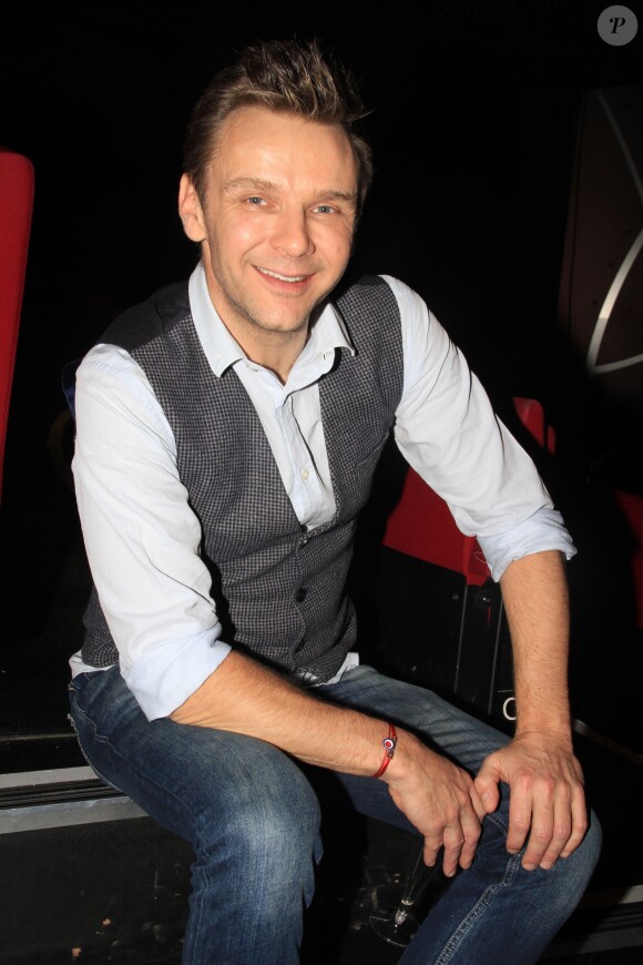 Exclusif - Jeanfi Janssens (Jean-Philippe Janssens) lors du spectacle "JeanFi décolle" dans la salle mythique du music-hall Bobino à Paris, France, le 15 mars 2019. © Philippe Baldini/Bestimage