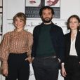 Alice Isaaz, William Lebghil et Diane Rouxel - Conférence de presse du Prix Romy Schneider et Patrick Dewaere au Cinéma Le Mac Mahon à Paris, le 21 mars 2019.