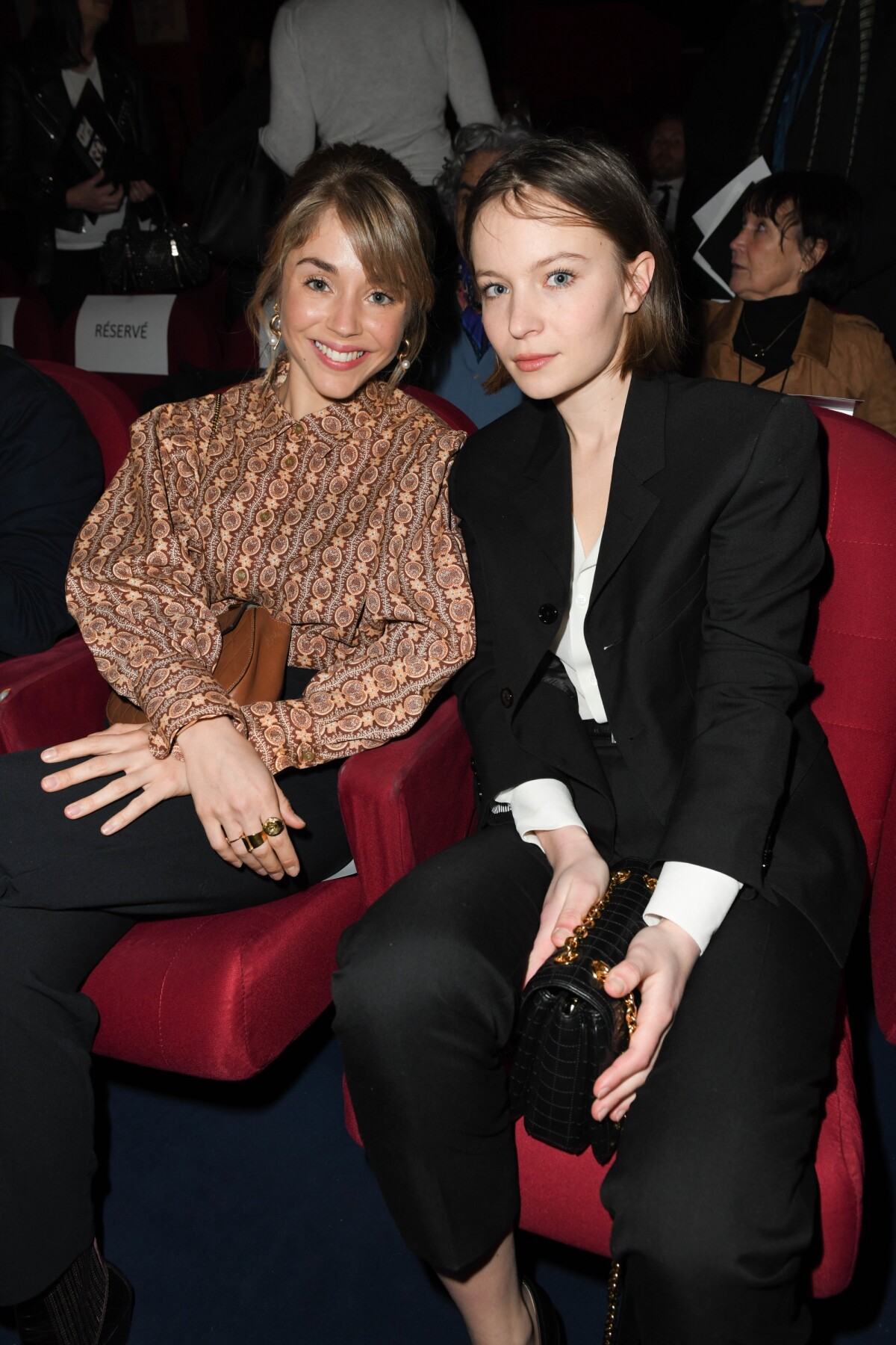 Photo : Alice Isaaz et Diane Rouxel - Conférence de presse du Prix Romy ...