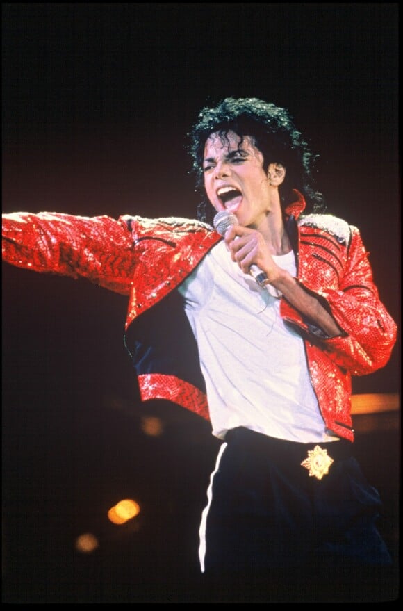 Michael Jackson aux Grammy Awards en 1988.