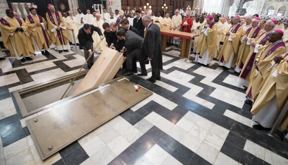 Obsèques du cardinal Godfried Danneels, décédé le 14 mars à l'âge de 85 ans, célébrées à la cathédrale Saint-Rombaut de Malines le 22 mars 2019.