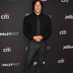 Norman Reedus au photocall de "The Walking Dead" lors du PaleyFest 2019 à Los Angeles, le 22 mars 2019.