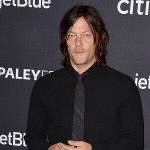 Norman Reedus au photocall de "The Walking Dead" lors du PaleyFest 2019 à Los Angeles, le 22 mars 2019